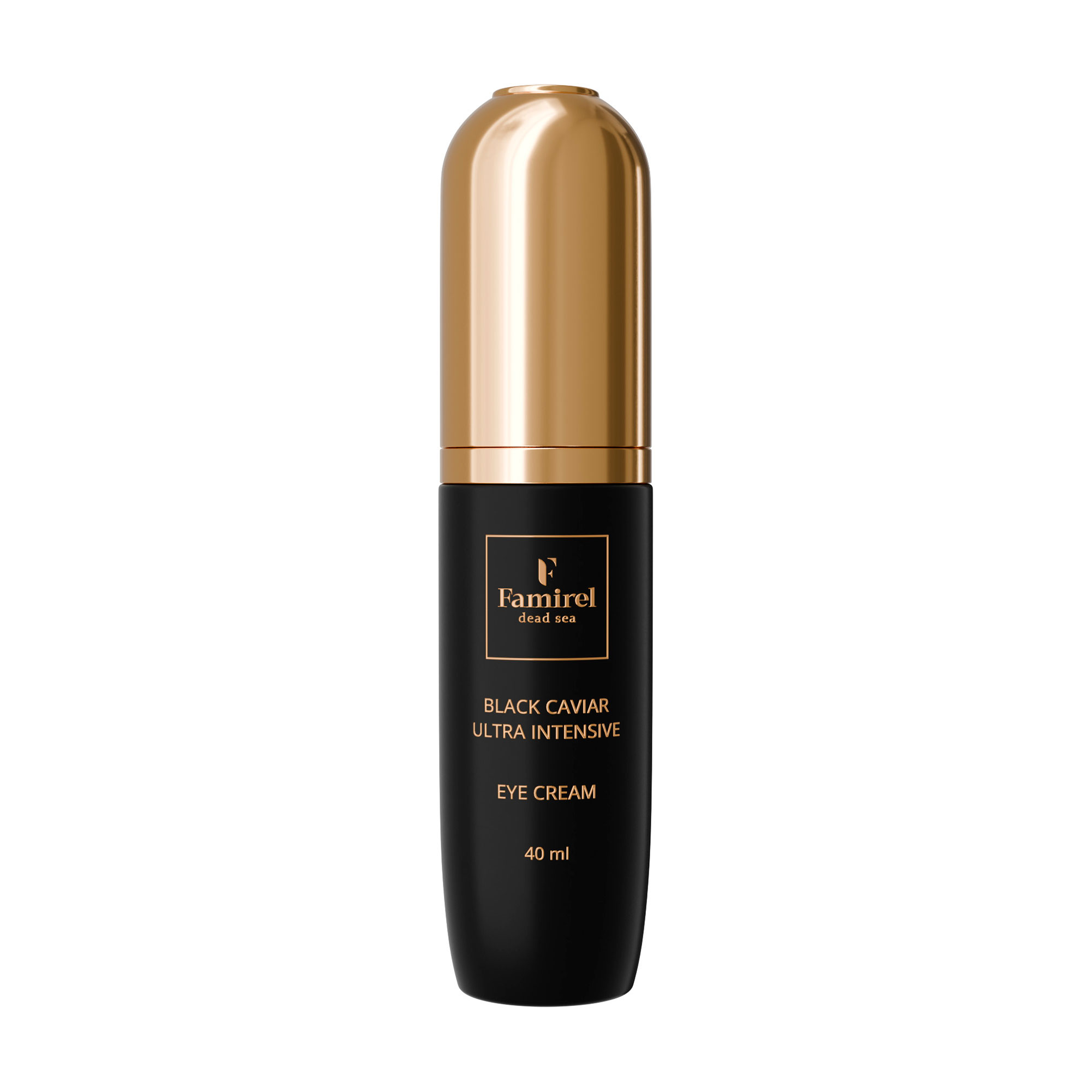 Ультра інтенсивний крем для шкіри навколо очей Famirel Black Caviar Ultra Intensive Eye Cream з екстрактом чорної ікри, 40 мл
